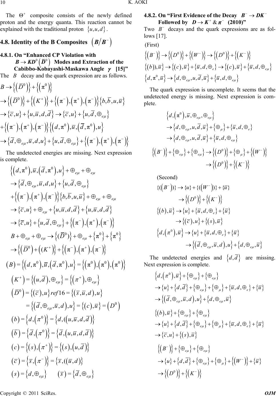 Hypothesis of Conservation of Particle Number